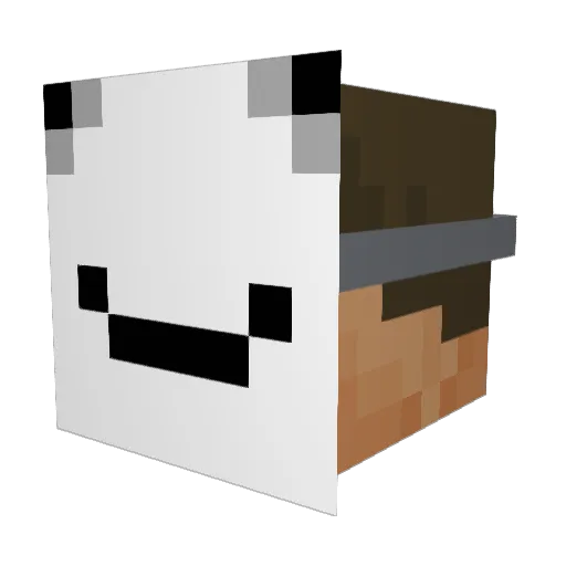 soulyatris Minecraft avatar head, 3D render