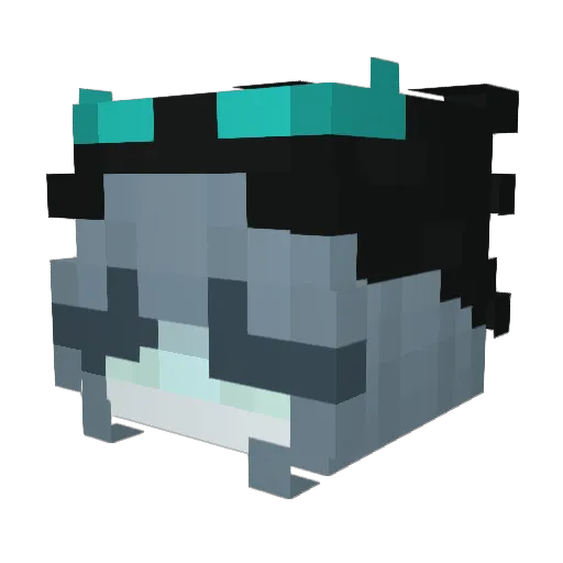 souma728 Minecraft avatar head, 3D render