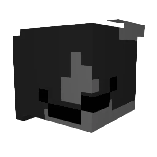 soumbod Minecraft avatar head, 3D render