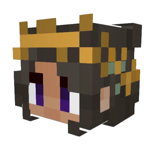 soupdewoop_ Minecraft avatar head, 3D render