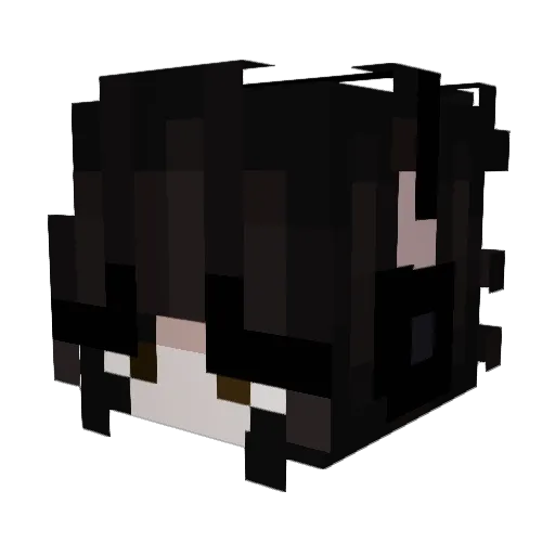 souppphia Minecraft avatar head, 3D render