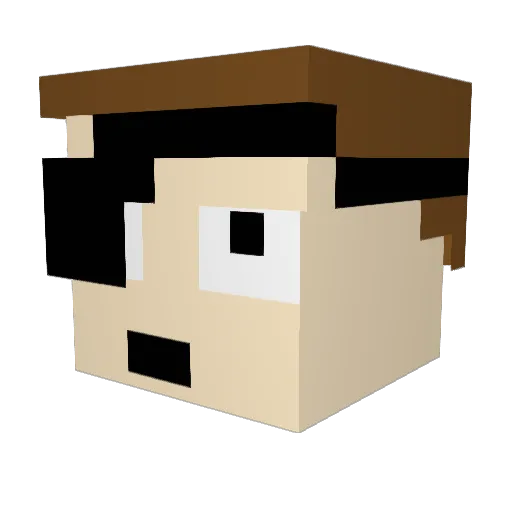 sour_buggin_rdrd Minecraft avatar head, 3D render