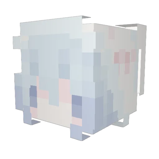 sourgmy Minecraft avatar head, 3D render
