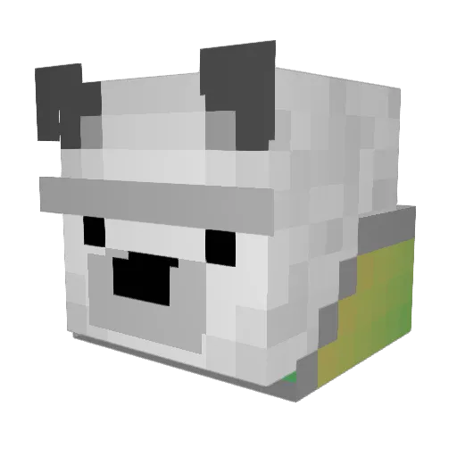 sourkid1016 Minecraft avatar head, 3D render