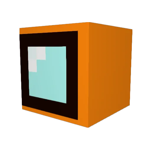 sourknees Minecraft avatar head, 3D render