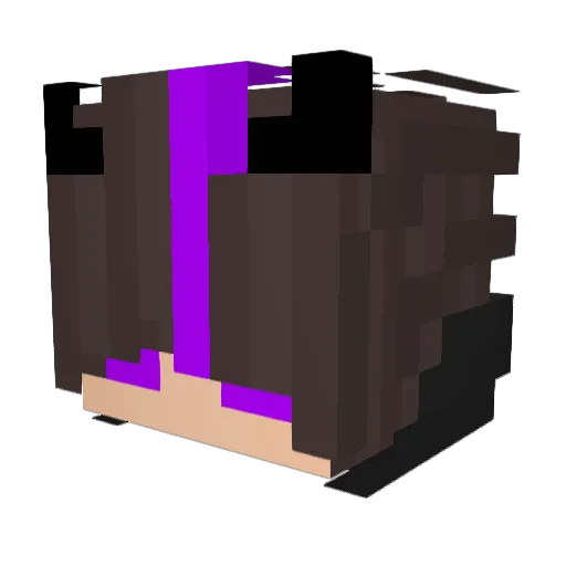 souta851 Minecraft avatar head, 3D render