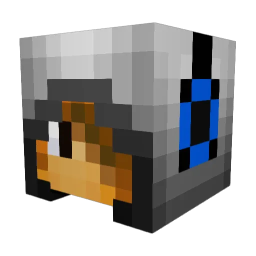 southofpsycho Minecraft avatar head, 3D render