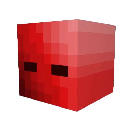 southwold Minecraft avatar head, 3D render