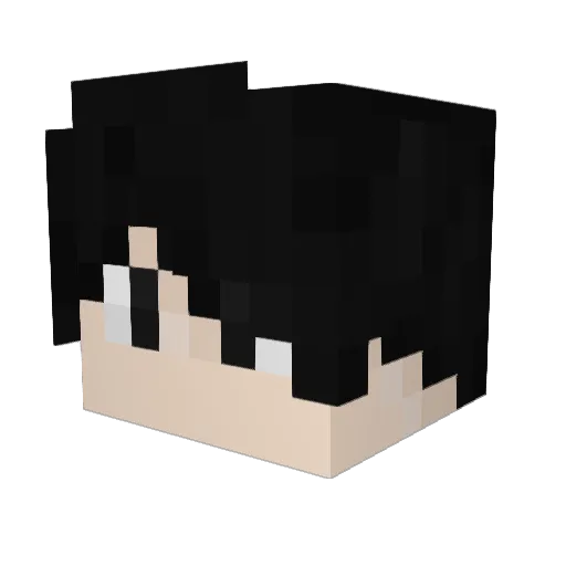souzas_ Minecraft avatar head, 3D render