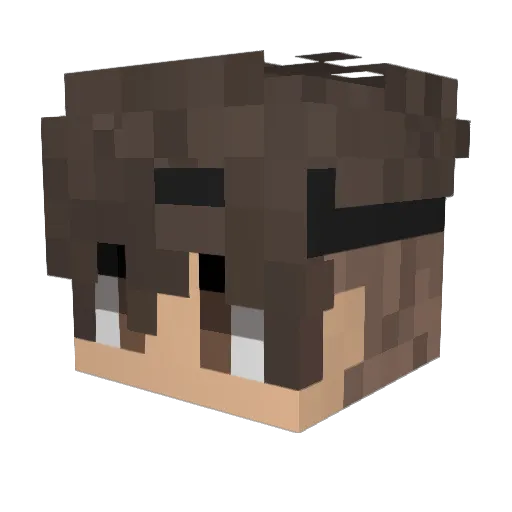 souzaxs_ Minecraft avatar head, 3D render
