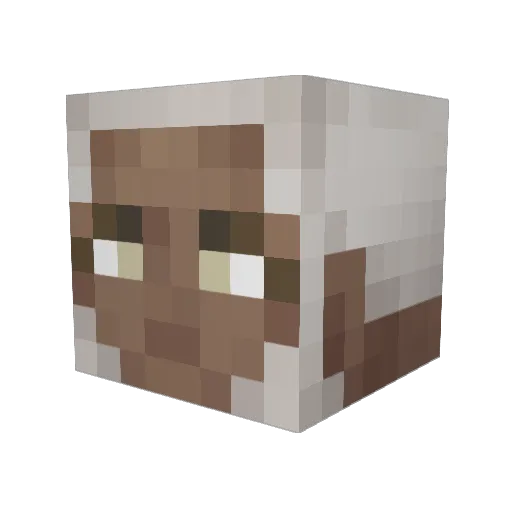 sov2236 Minecraft avatar head, 3D render