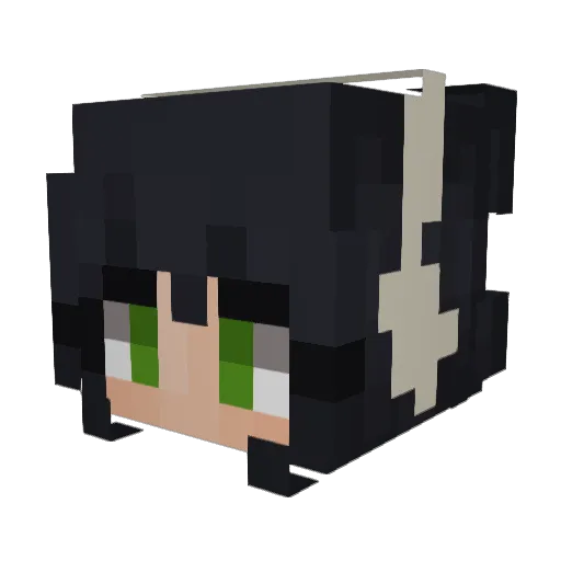 sovanii Minecraft avatar head, 3D render