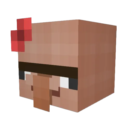sovell Minecraft avatar head, 3D render