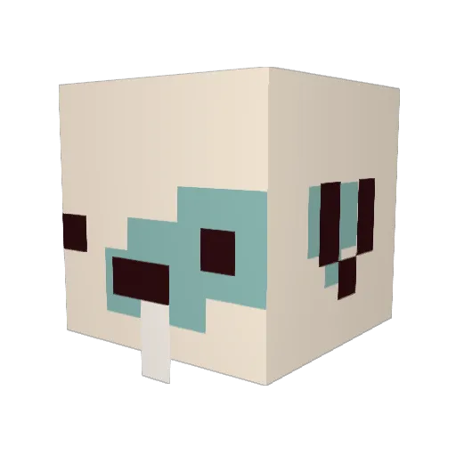 soveryfunky Minecraft avatar head, 3D render