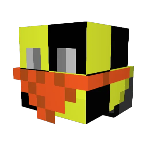 sovietarmy Minecraft avatar head, 3D render