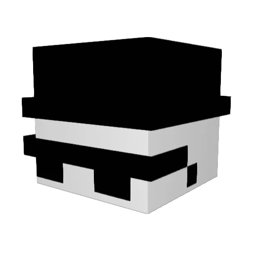 sowolisnt Minecraft avatar head, 3D render