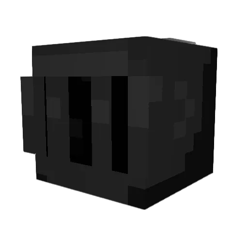 sowsi_ Minecraft avatar head, 3D render