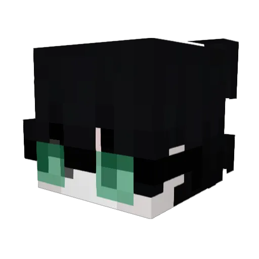 sowsitOo Minecraft avatar head, 3D render