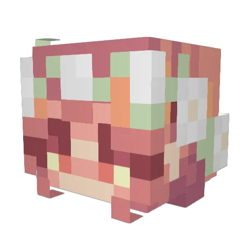 soxIlover Minecraft avatar head, 3D render