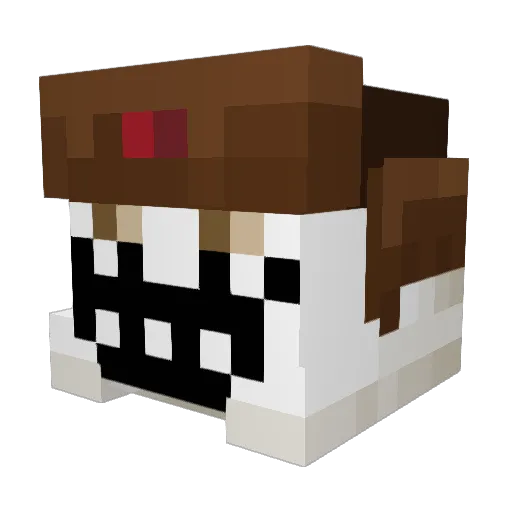 soy101 Minecraft avatar head, 3D render