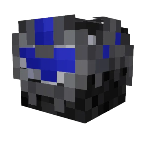 soycule43346 Minecraft avatar head, 3D render
