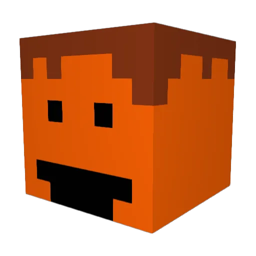 soyee10000 Minecraft avatar head, 3D render
