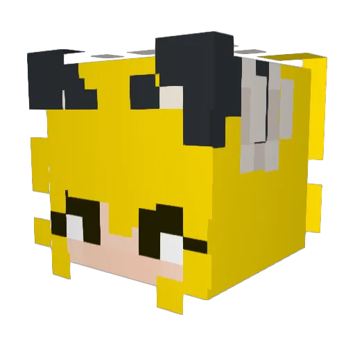 soygrinchitoYT Minecraft avatar head, 3D render