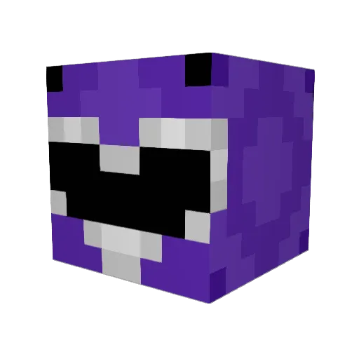 soymaggie Minecraft avatar head, 3D render