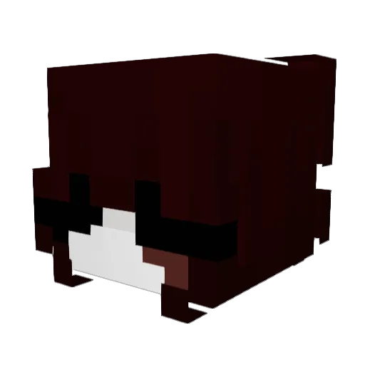 soyyoj Minecraft avatar head, 3D render