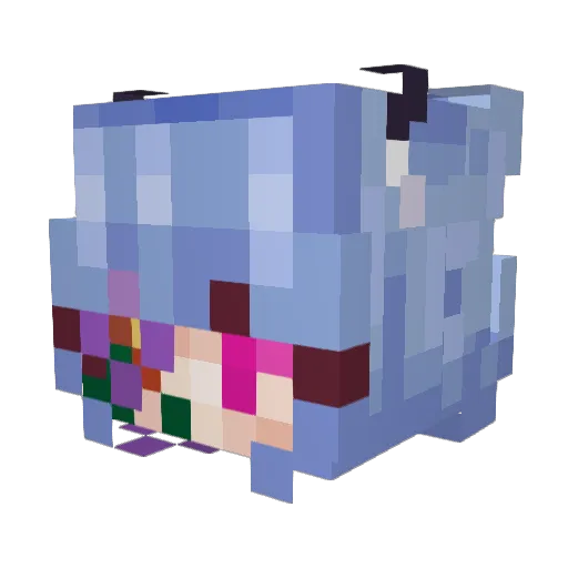 soz1nn Minecraft avatar head, 3D render