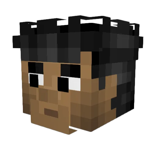 sp0ster69 Minecraft avatar head, 3D render