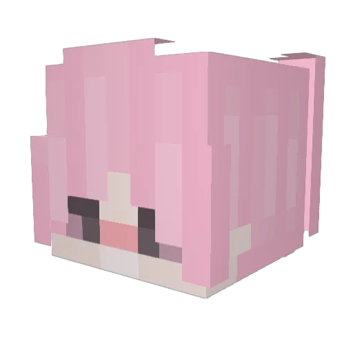 sp1cy_thr1ll Minecraft avatar head, 3D render