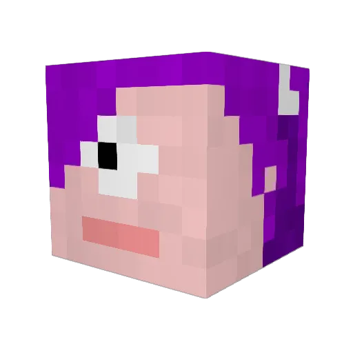 sp3kill3r Minecraft avatar head, 3D render