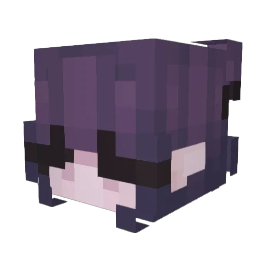 sp_ray Minecraft avatar head, 3D render