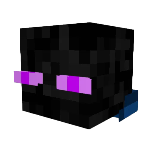 sp_rocket Minecraft avatar head, 3D render