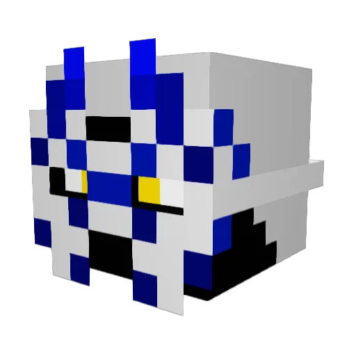 spaceflight410 Minecraft avatar head, 3D render