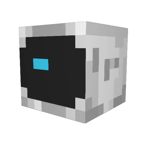 spacefudge Minecraft avatar head, 3D render