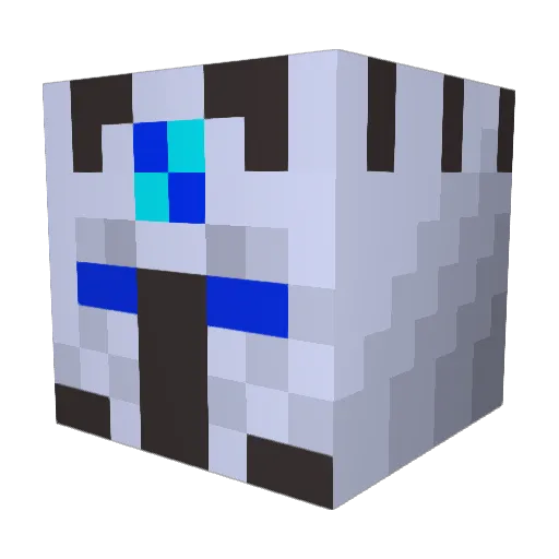 spaceglider1337 Minecraft avatar head, 3D render
