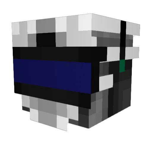 spaceham89 Minecraft avatar head, 3D render