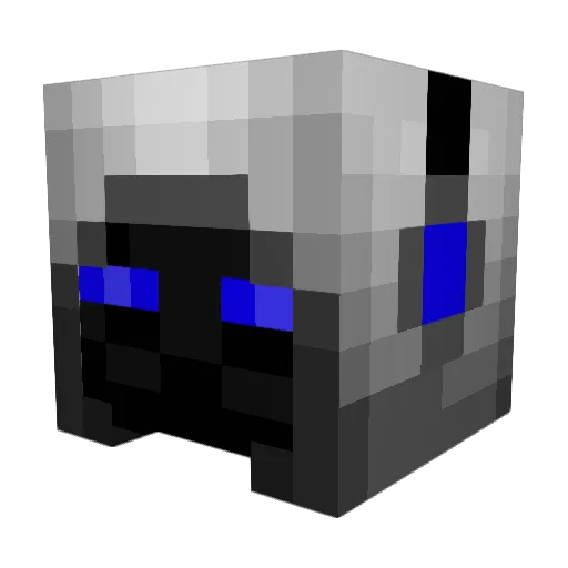 spacejordan Minecraft avatar head, 3D render