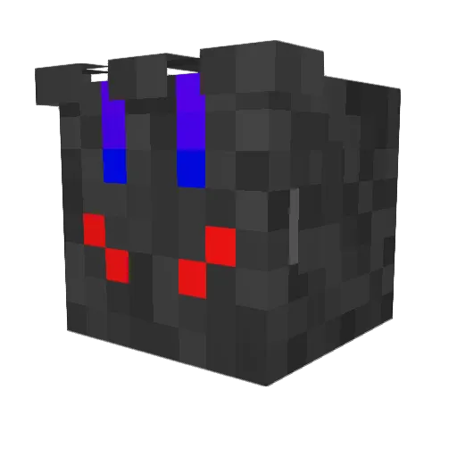 spacemanxxl Minecraft avatar head, 3D render