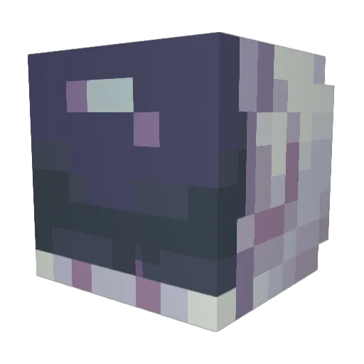 spaceytree Minecraft avatar head, 3D render