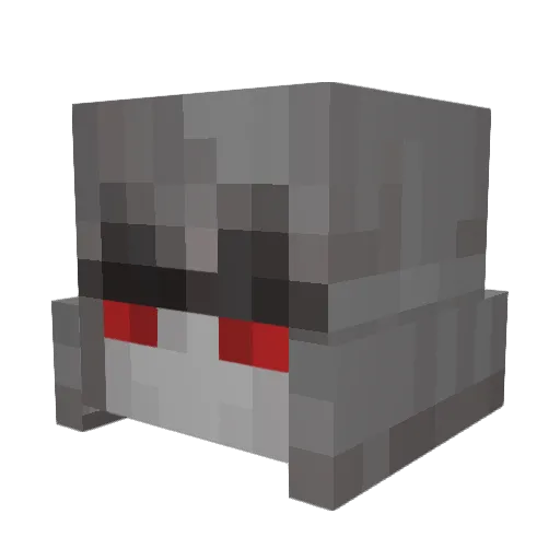 spadelin Minecraft avatar head, 3D render