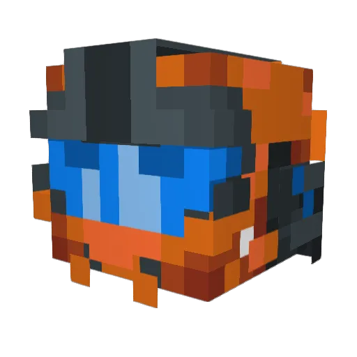 spaetan083 Minecraft avatar head, 3D render