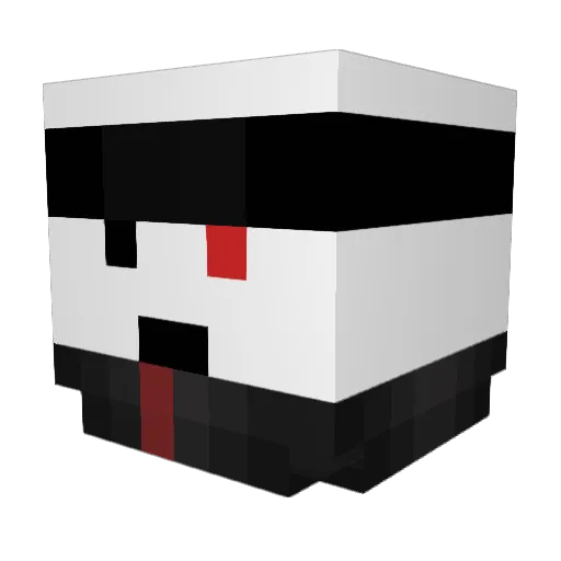 spaget96 Minecraft avatar head, 3D render