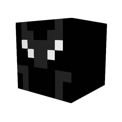 spaghettipiee Minecraft avatar head, 3D render