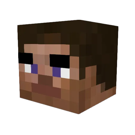 spam4144 Minecraft avatar head, 3D render