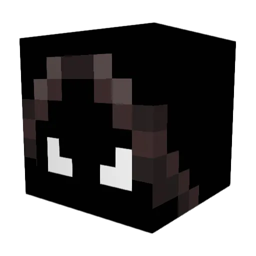 spamnames Minecraft avatar head, 3D render