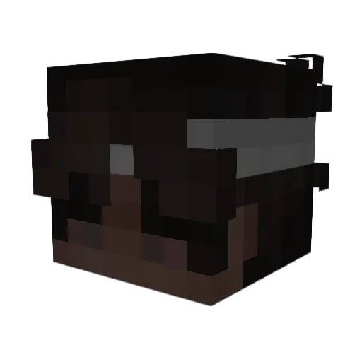 spamtonG67 Minecraft avatar head, 3D render