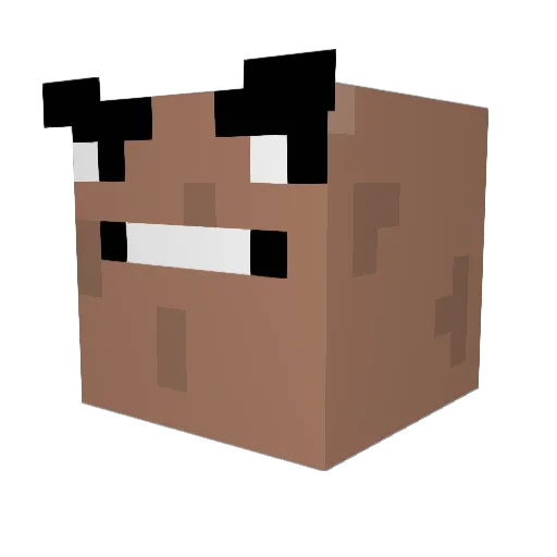spankthatass3000 Minecraft avatar head, 3D render